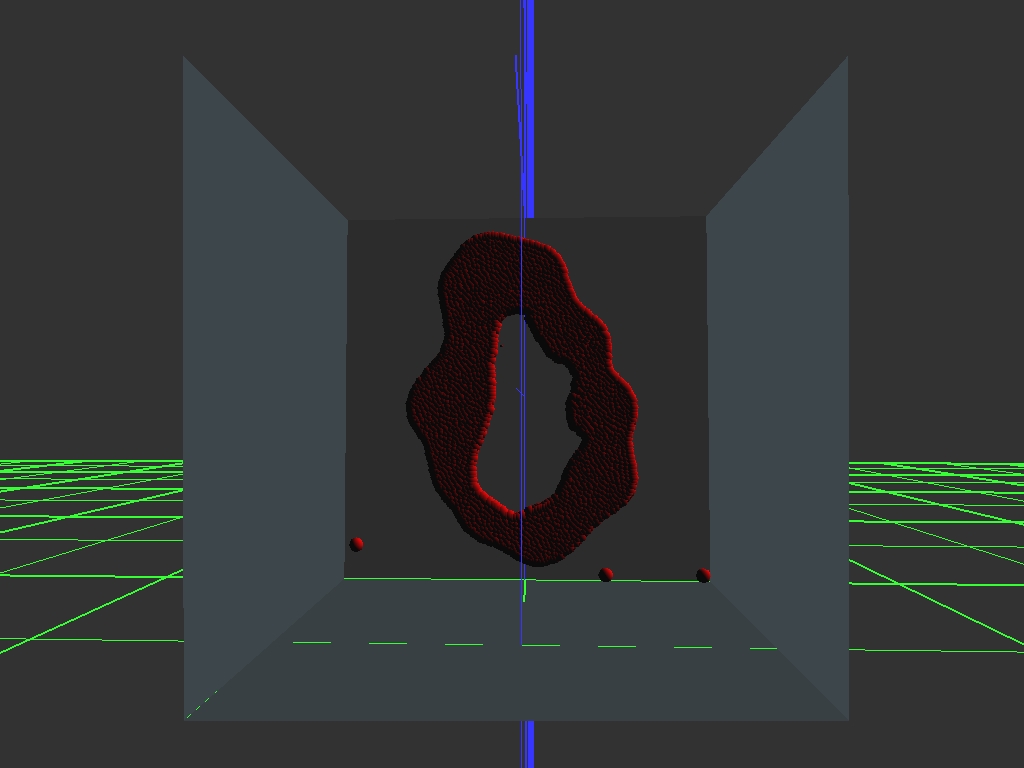 Particles closing in...