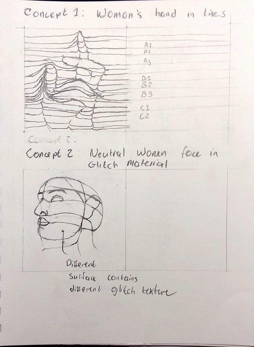 Iteration 1: Early Sketches of concepts